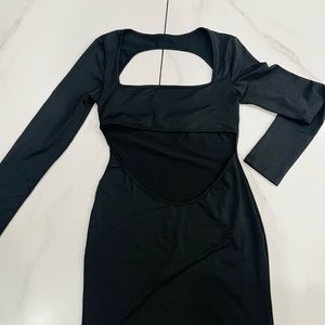 Very cute any sexy black dress size Large